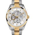 Jacques Lemans Jacques Lemans Automatic 1-2087i  1-2087i механические мужские часы серебристый циферблат, браслет нержавеющая сталь — вид спереди