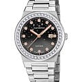 Candino Candino Lady Elegance Sparkling Date C4749/4  C4749/4 кварцевые женские часы  циферблат, браслет нержавеющая сталь — вид спереди