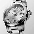 Longines Longines Conquest L3.376.4.76.6, conquest швейцария женские часы на браслете нержавеющая сталь боковой вид