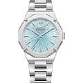 Slazenger Slazenger SL.09.2374.3.07  SL.09.2374.3.07 кварцевые женские часы  бирюзовый циферблат, браслет суперметалл — вид спереди