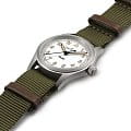 Hamilton Hamilton Khaki Field Quartz 33mm H69301910, khaki field швейцария мужские часы на браслете тканевый боковой вид