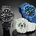 Casio Casio G-Shock GA-110TX-2A, g-shock япония мужские часы на браслете пластик боковой вид
