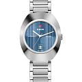 Rado Rado DiaStar Original R12170343  R12170343 механические женские часы синий циферблат, браслет нержавеющая сталь — вид спереди