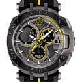 Tissot Tissot T-Race Thomas Luthi 2017 T092.417.37.067.01 T Race T0924173706701 кварцевые мужские часы  черный циферблат, браслет каучук — вид спереди
