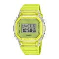Casio Casio G-Shock DW-5600GL-9DR (DW-5600GL-9) DW-5600 DW-5600GL-9 электронные мужские часы зеленый циферблат, браслет полимер — вид спереди