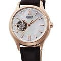Orient Orient RA-AG0022A  RA-AG0022A механические женские часы перламутровый циферблат, браслет кожаный — вид спереди