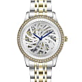 Kenneth Cole Kenneth Cole New York KCWLL0016603  KCWLL0016603 механические женские часы серебристый циферблат, браслет сталь c pvd покрытием — вид спереди