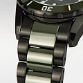 Jacques Lemans Jacques Lemans Hybromatic 1-2222F мужские часы зеленый циферблат на запястье