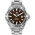 TAG Heuer TAG Heuer Aquaracer Professional 300 WAY2018.BA0927  WAY2018.BA0927 механические мужские часы  коричневый циферблат, браслет нержавеющая сталь — вид спереди
