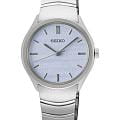 Seiko Seiko Discover More SUR549P1  SUR549P1 кварцевые женские часы голубой циферблат, браслет нержавеющая сталь — вид спереди