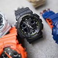 Casio Casio G-Shock GA-100L-1A GA-100 - задняя крышка пластик корпуса, япония часы