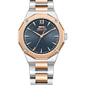 Slazenger Slazenger SL.09.2374.3.03  SL.09.2374.3.03 кварцевые женские часы синий циферблат, браслет суперметалл с pvd покрытием — вид спереди