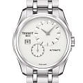 Tissot Tissot Couturier Automatic Small Second T035.428.11.031.00 Couturier T0354281103100 механические мужские часы белый циферблат, браслет нержавеющая сталь — вид спереди