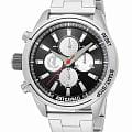Just Cavalli Just Cavalli Cavaliere JC1G347M0065  JC1G347M0065 кварцевые мужские часы черный циферблат, браслет нержавеющая сталь — вид спереди