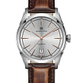 Hamilton Hamilton American Classic Spirit of Liberty Auto H42415551  H42415551 механические мужские часы серебристый циферблат, браслет кожаный — вид спереди