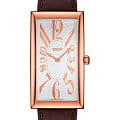 Tissot Tissot Heritage Banana Centenary Edition T117.509.36.032.00  T1175093603200 кварцевые мужские часы белый циферблат, браслет кожаный — вид спереди
