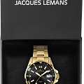 Jacques Lemans Jacques Lemans Sport 1-2089H,  австрия мужские часы на браслете нержавеющая сталь боковой вид