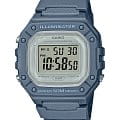 Casio Casio Collection W-218HC-2AVEF  W-218HC-2AVEF кварцевые мужские часы  циферблат, браслет пластик — вид спереди