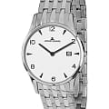 Jacques Lemans Jacques Lemans Classic 1-1852ZB  1-1852ZB кварцевые мужские часы белый циферблат, браслет нержавеющая сталь — вид спереди