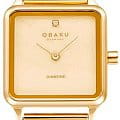 Obaku Obaku Diamond V301LXGGMG , наручные женские часы фото под углом