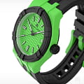 Maurice Lacroix Maurice Lacroix Aikon Tide AI2008-70070-300-0 кварцевые мужские часы часы крупный план зеленый циферблата