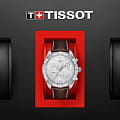 Tissot Tissot PR 100 Sport Gent Chronograph T101.617.16.031.00 кварцевые мужские часы часы, крупный план серебристый циферблат