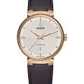 Rado Rado Florence Automatic R48905015 Automatic R48905015 механические мужские часы бежевый циферблат, браслет кожаный — вид спереди