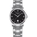 Certina Certina DS Caimano C017.210.11.057.00 DS Caimano C0172101105700 кварцевые женские часы черный циферблат, браслет нержавеющая сталь — вид спереди