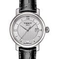 Tissot Tissot Bridgeport Lady T097.010.16.038.00 Bridgeport T0970101603800 кварцевые женские часы белый циферблат, браслет кожаный — вид спереди