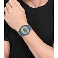 Casio W-218HC-2AVEF мужские часы застежка крупным планом