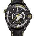 TAG Heuer TAG Heuer Carrera CAV5186.FC6304  CAV5186.FC6304 механические мужские часы черный циферблат, браслет кожаный — вид спереди