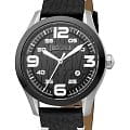 Just Cavalli Just Cavalli Gents JC1G108L0035  JC1G108L0035 кварцевые мужские часы черный циферблат, браслет кожаный — вид спереди
