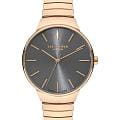 Lee Cooper Lee Cooper LC07342.460  LC07342.460 кварцевые женские часы серый циферблат, браслет нержавеющая сталь с ip-покрытием — вид спереди