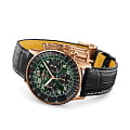 Breitling Breitling Navitimer B12 Chronograph 41 Cosmonaute RB12302A1L1P1, navitimer швейцария мужские часы на браслете кожаный боковой вид