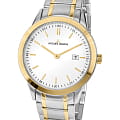 Jacques Lemans Jacques Lemans  Classic 1-2096E  1-2096E кварцевые мужские часы белый циферблат, браслет нержавеющая сталь — вид спереди