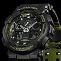 Casio Casio G-Shock GA-100L-1A электронные мужские часы часы крупный план черный циферблата