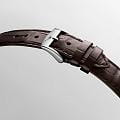 Longines Longines Conquest Heritage L1.649.4.62.2 механические мужские часы часы крупный план зеленый циферблата