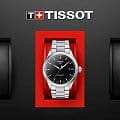 Tissot Tissot Gent XL Swissmatic T116.407.11.051.00 механические мужские часы часы, крупный план черный циферблат