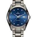 Rado Rado Hyperchrome Automatic R32254702 Automatic R32254702 механические мужские часы синий циферблат, браслет высокотехнологичная плазменная керамика — вид спереди