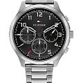 Tommy Hilfiger Tommy Hilfiger Multifunction 1791852  1791852 кварцевые мужские часы черный циферблат, браслет нержавеющая сталь — вид спереди