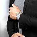 Longines Longines Conquest V.H.P. L3.716.4.76.6 мужские часы серебристый циферблат на запястье