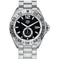 TAG Heuer TAG Heuer Formula 1 WAZ2012.BA0842  WAZ2012.BA0842 механические мужские часы черный циферблат, браслет нержавеющая сталь — вид спереди