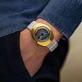 Rado Rado DiaStar Original X Tej Chauhan Special Edition R12165155 механические мужские часы часы крупный план желтый циферблата