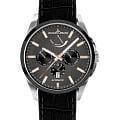 Jacques Lemans Jacques Lemans Derby 1-2204O  1-2204O механические мужские часы серый циферблат, браслет кожаный — вид спереди