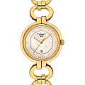 Tissot Tissot Flamingo T094.210.33.116.00 Flamingo T0942103311600 кварцевые женские часы  перламутровый циферблат, браслет сталь c pvd покрытием — вид спереди