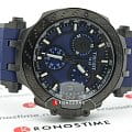 Tissot Tissot T-Race Chronograph T115.417.37.041.00 кварцевые мужские часы часы, крупный план синий циферблат