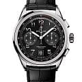 Breitling Breitling Premier B01 Chronograph 42 AB0145221B1P2  AB0145221B1P2 механические мужские часы черный циферблат, браслет кожаный — вид спереди