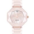 Anne Klein Anne Klein Ceramics 5064RGBH  5064RGBH кварцевые женские часы розовый циферблат, браслет керамика — вид спереди