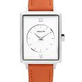 Amalys Amalys Hepburn AMW-044  AMW-044 кварцевые женские часы белый циферблат, браслет кожаный — вид спереди