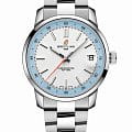 Breitling Breitling Top Time B31 AB3113281A1A1  AB3113281A1A1 механические мужские часы белый циферблат, браслет нержавеющая сталь — вид спереди